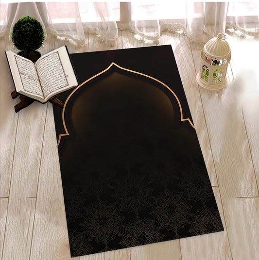 Mandala Art Prayer Mat, Islamic Prayer Rug, Turkish Prayer Rug, Islamic Decor, Religious Prayer Mat