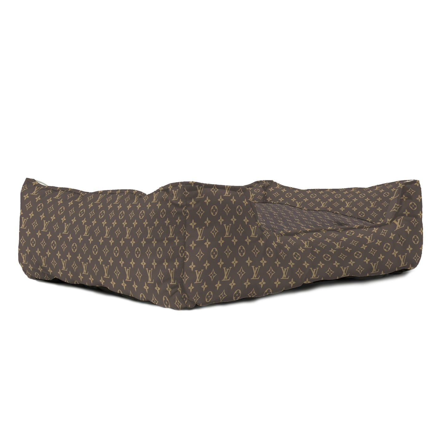 Louis Vuitton Printed Pet Bed - Removable & Washable, Custom, Puppy Mat Dog, Pet Large Sofa, Dog Accessories, Small Dog Bed, Modern Dog Bed