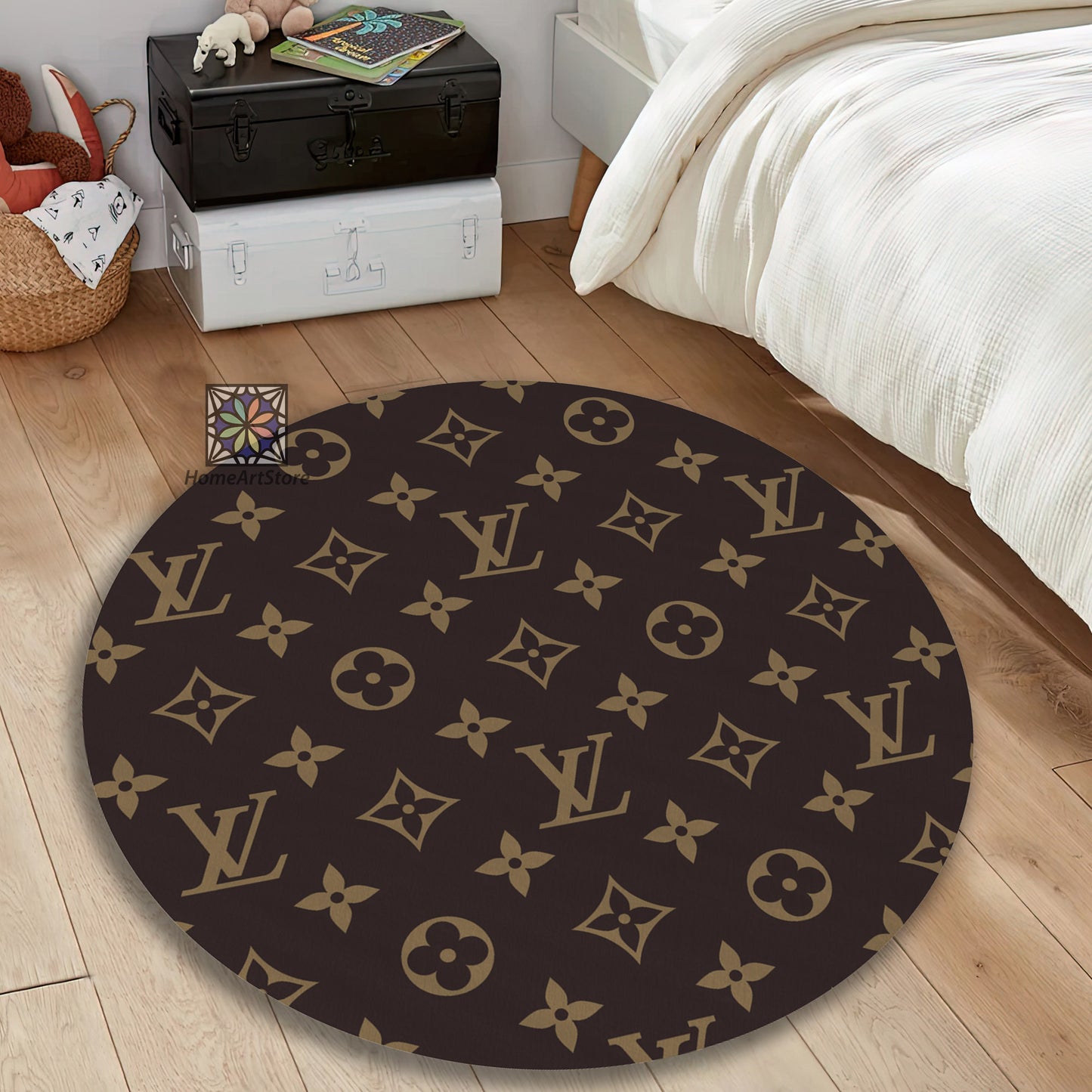 Louis Vuitton Rug, Brand Carpet, Luxury Living Room Rug, Modern Mat, Exquisite Brand Decor