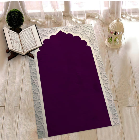 Turkish Decorative Prayer Mat, Islamic Motif Prayer Rug, Children's Prayer Mat, Islamic Rug