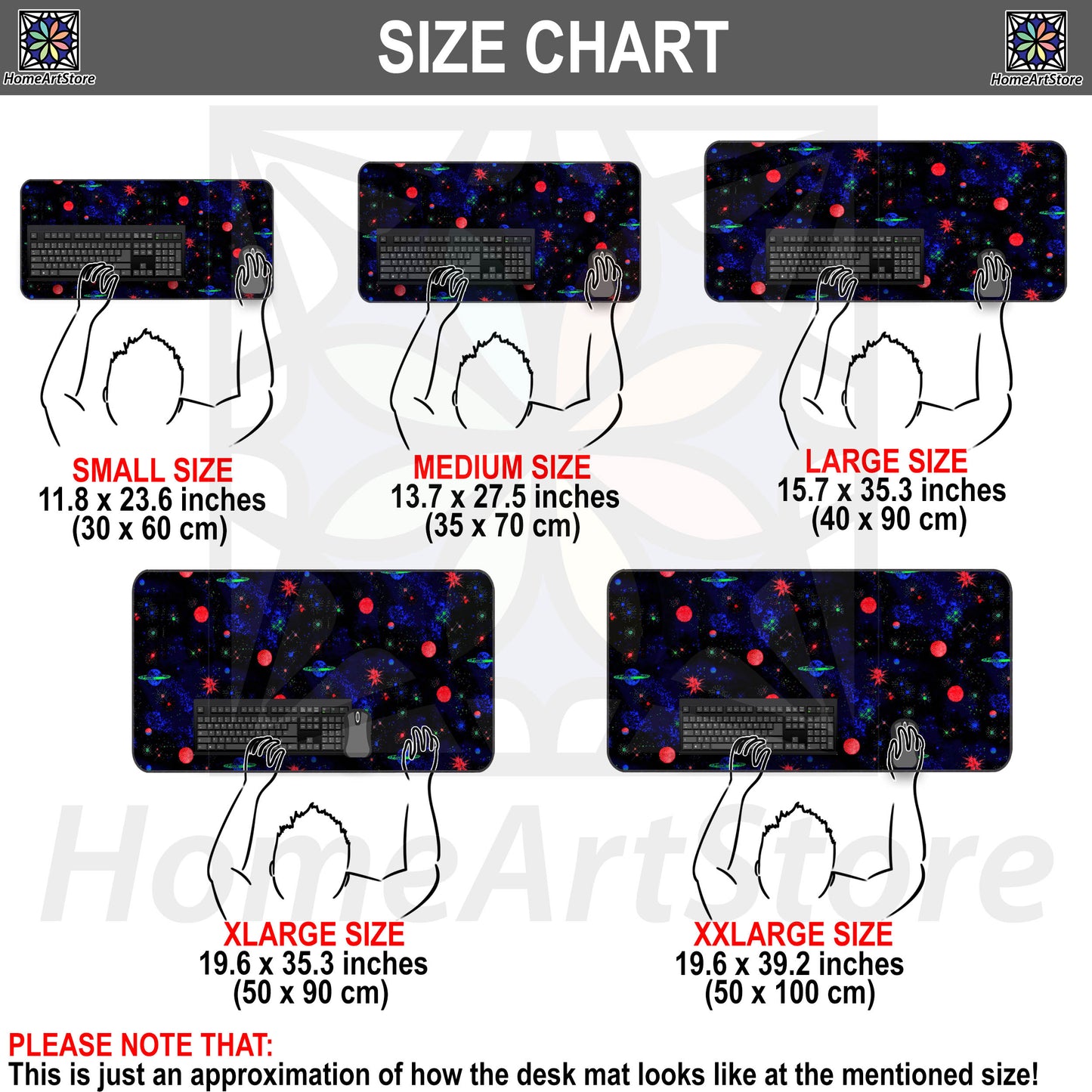 90s Retro Bowling Spacey Mouse Mat, Large Arcade Gaming Mousepad, Gaming Desk Pad, Gift for Gamer
