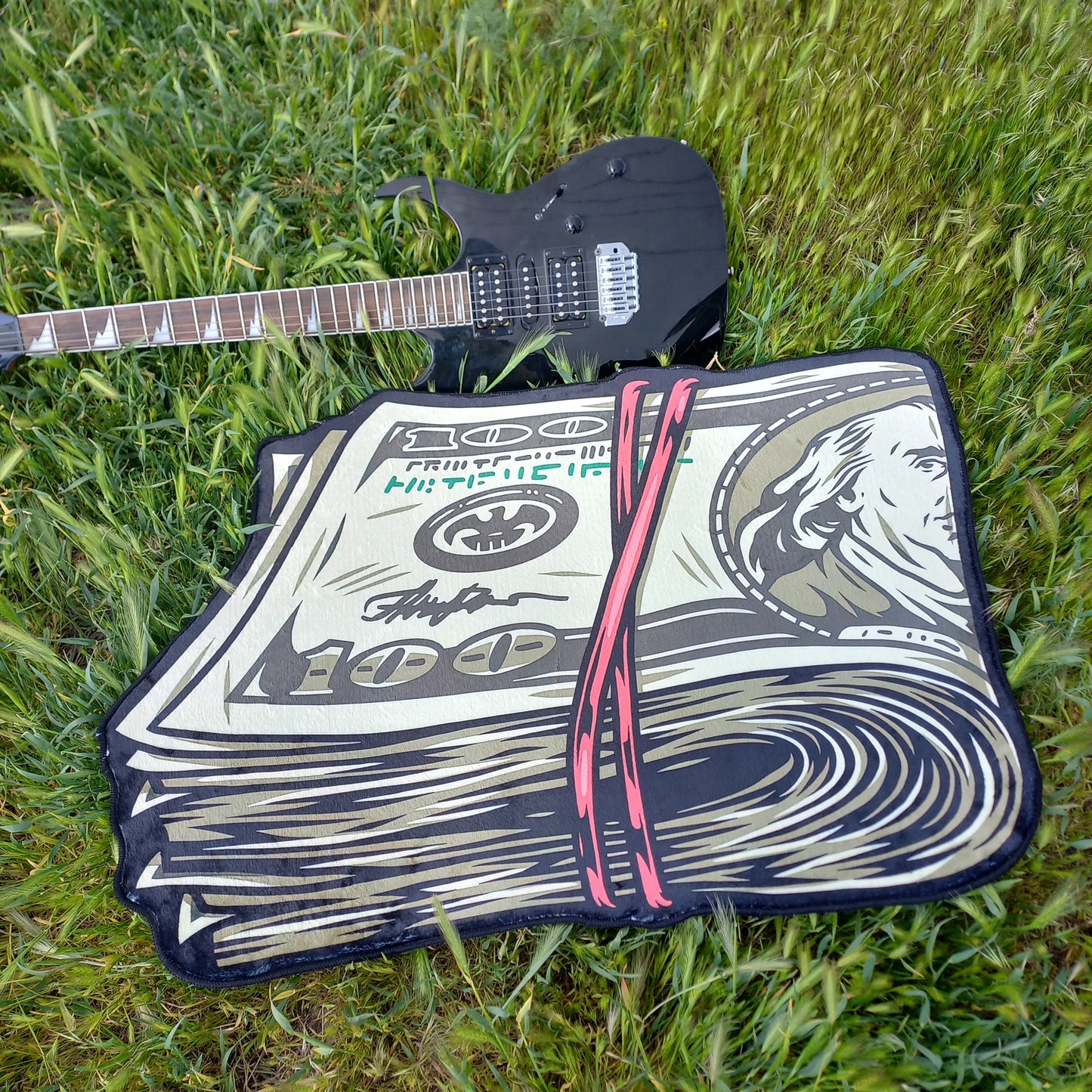 Dollar Shaped Area Rug - Elevate Your Office Decor with Money Bill Inspired Rug