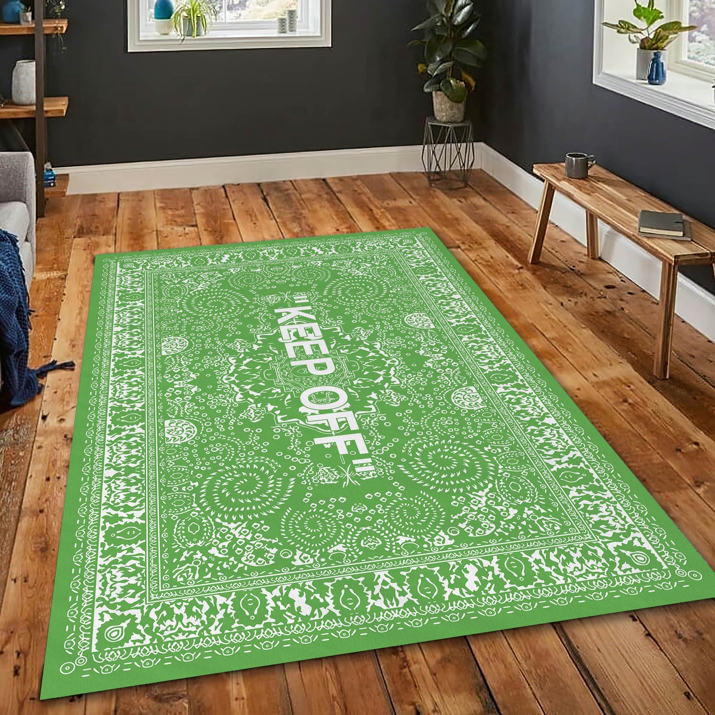 Keep Off Themed Rug, Sneaker Decor, Popular IKEA Carpet, Hypebeast Rug, Street Fashion, Keepoff Mat