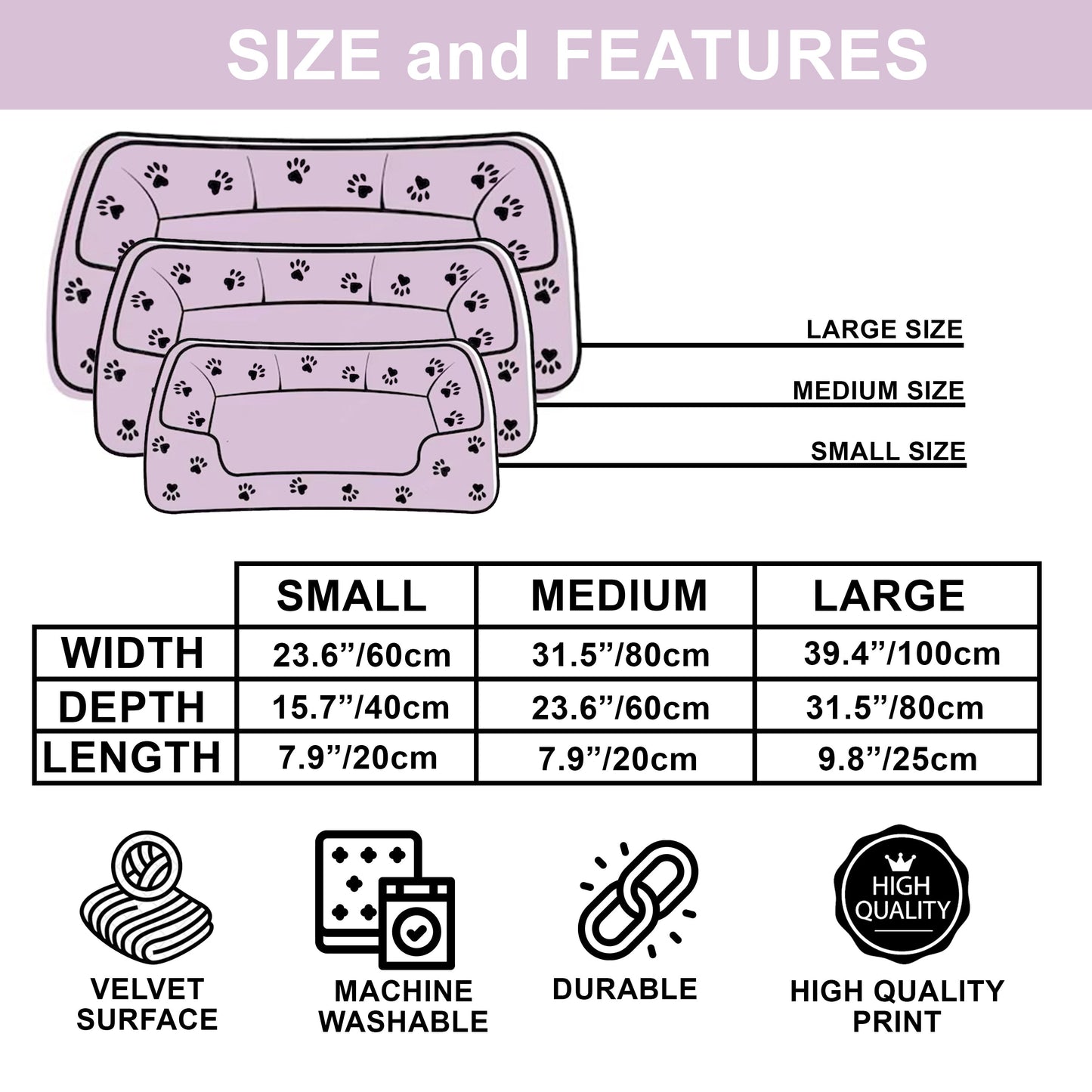 Louis Vuitton Printed Pet Bed - Removable & Washable, Custom, Puppy Mat Dog, Pet Large Sofa, Dog Accessories, Small Dog Bed, Modern Dog Bed