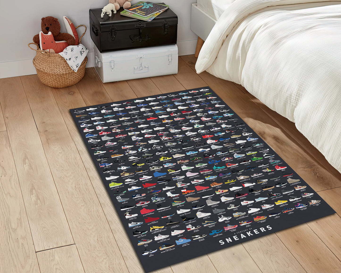 Air Jordans Rug, Sneakers Room Rug, Jordan Carpet, Shoes Carpet, Cool Sneakerhead Rug, Basketball Lover Gift