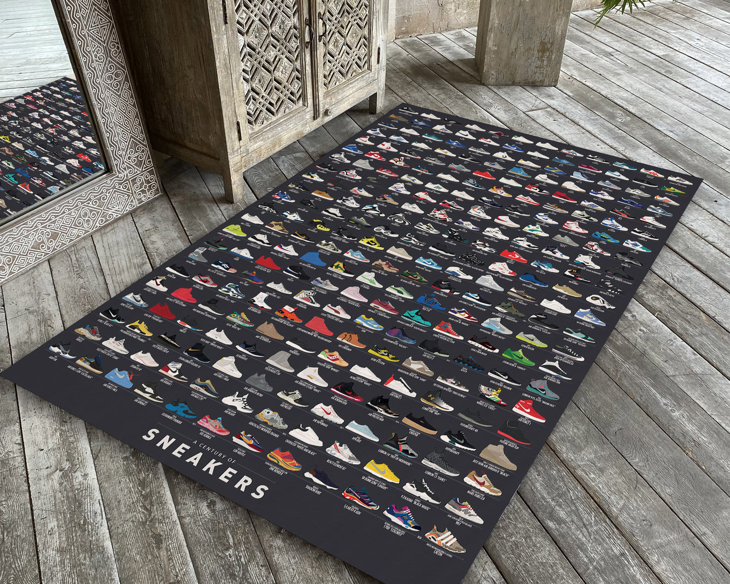 Air Jordans Rug, Sneakers Room Rug, Jordan Carpet, Shoes Carpet, Cool Sneakerhead Rug, Basketball Lover Gift