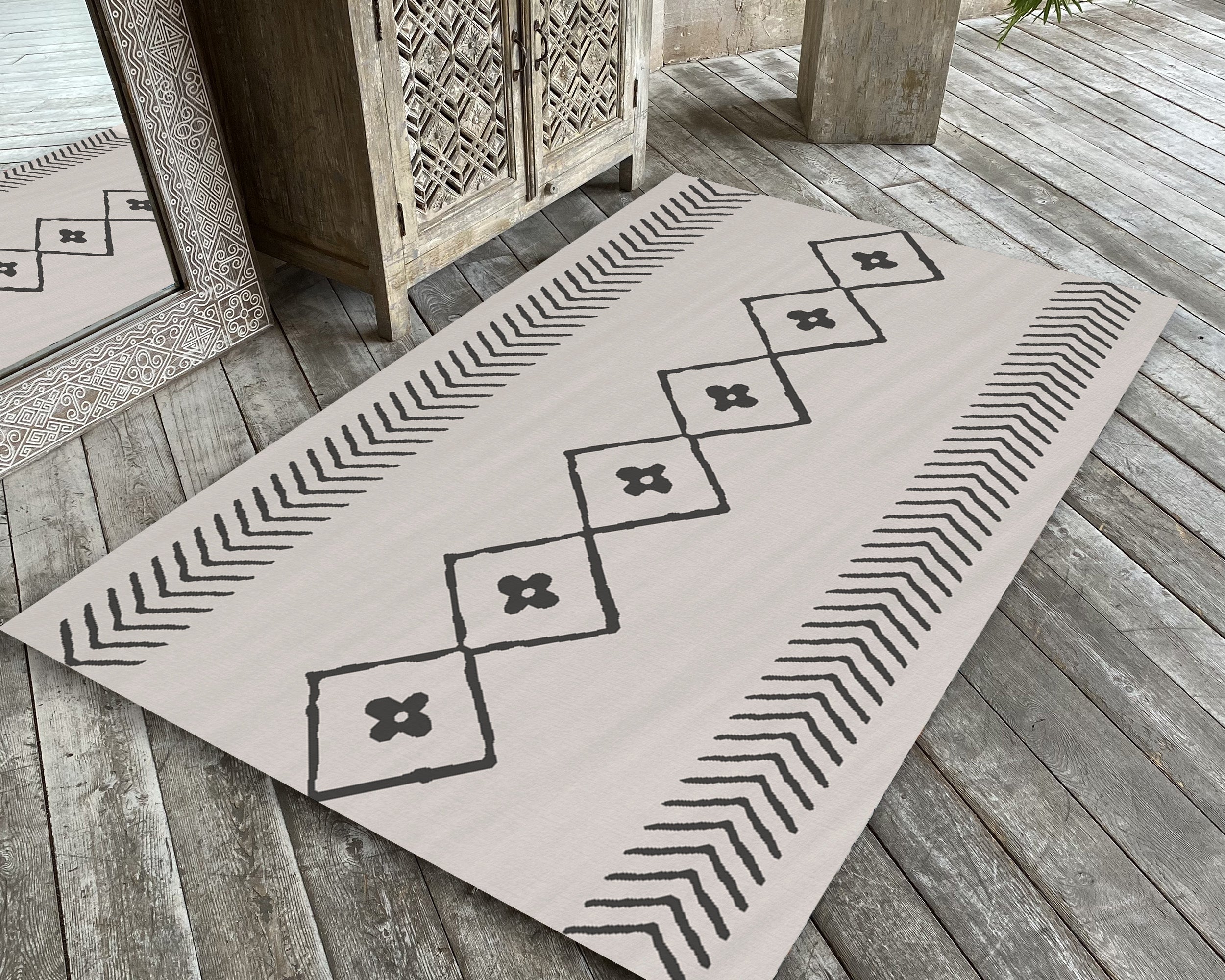 Illustration of Geometric Scandinavian Home Decoration