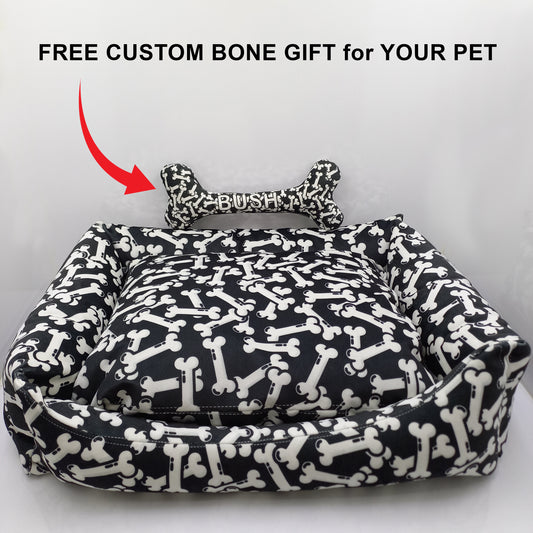 Custom Dog Bed - Removable & Washable, Custom, Puppy Mat Dog, Pet Large Sofa, Dog Accessories, Small Dog Bed, Modern Dog Bed
