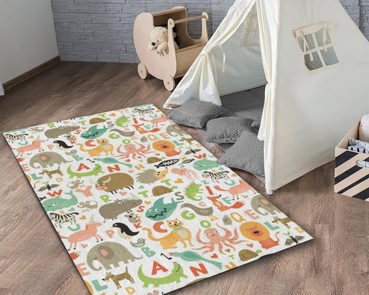 City Road Hill Rug, Playroom Carpet, Nursery Mat, Baby Room Decor, Baby Gift
