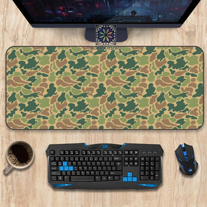 Hunter Camouflage Printed Mousepad, Army Mouse Mat, Camouflage Desk Mat, Office Decor