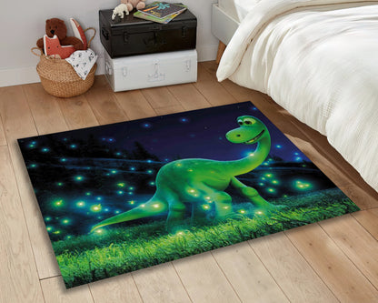 Dinosaur Themed Rug, Animal Carpet, Kids Room Decor, Nursery Play Mat, Dino Rug