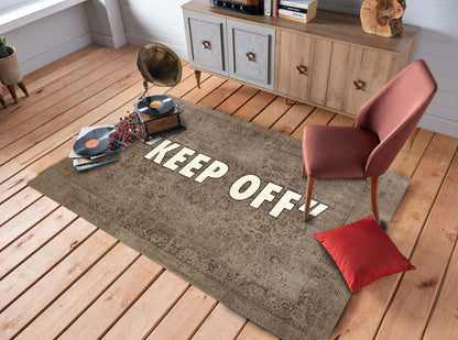 Keepoff Themed Rug, Teenage Room Mat, Cool  Keep Off Carpet, Sneaker Decor, Hypebeast Mat