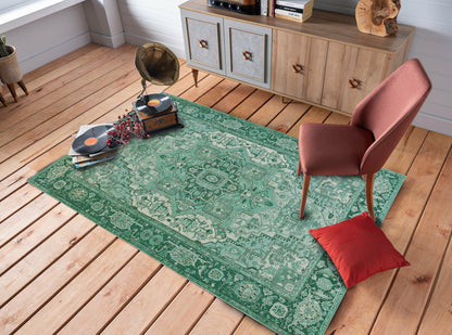 Turkish Classical Rug, Vintage Motif Carpet, Luxury Living Room Mat, Housewarming Gift