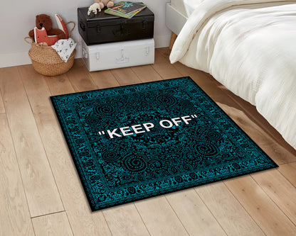Keep Off Rug, Popular IKEA Carpet, Sneaker Room Rug, Hypebeast Decor, Keepoff Themed Mat