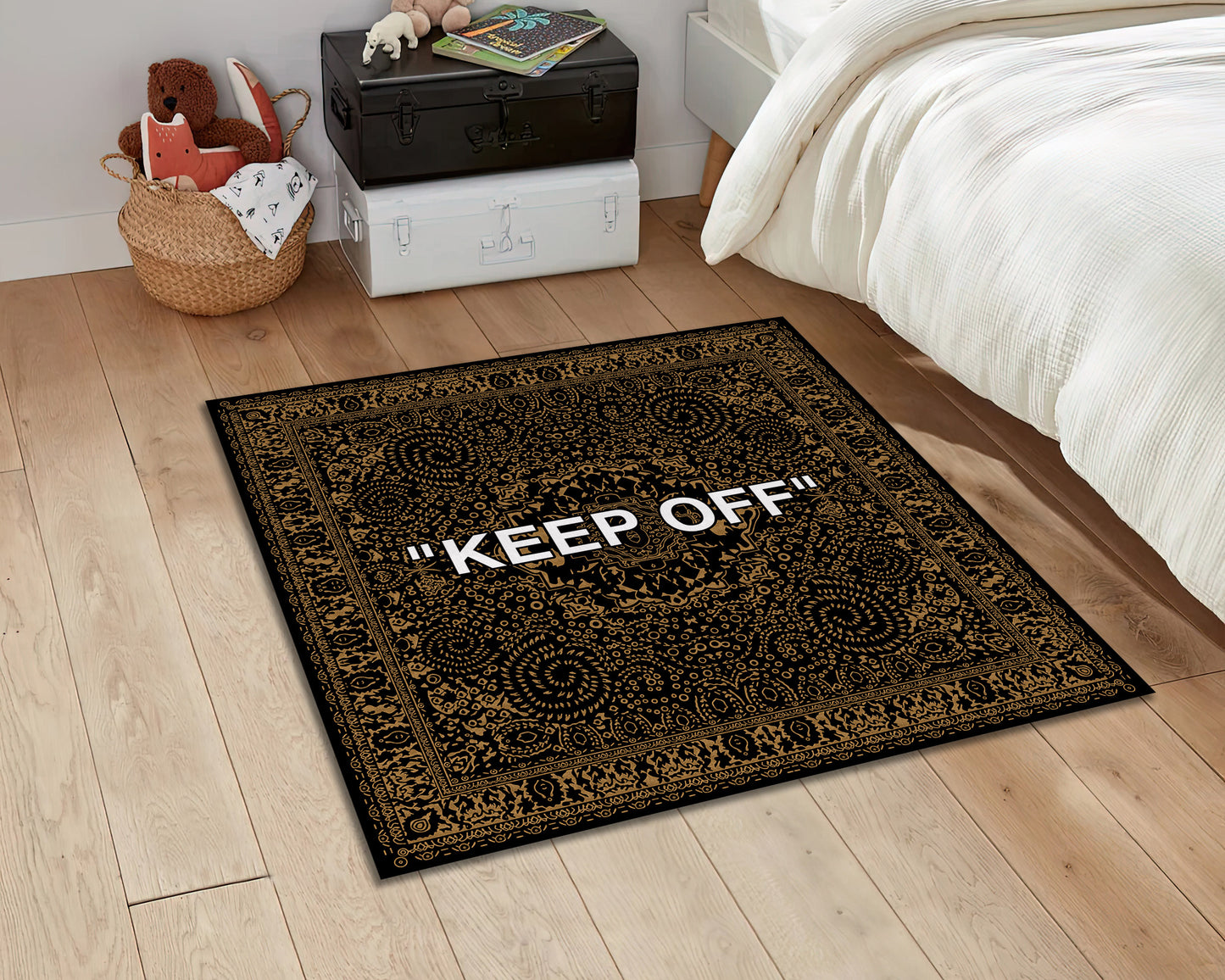 Keep Off Rug, Popular IKEA Carpet, Sneaker Decor, Hypebeast Mat, Keepoff Themed Rug