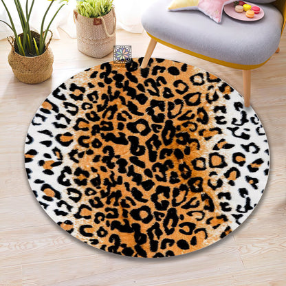 Leopard Pattern Rug, Animal Carpet, Luxury Mat, Minimalist Decor, Living Room Rug