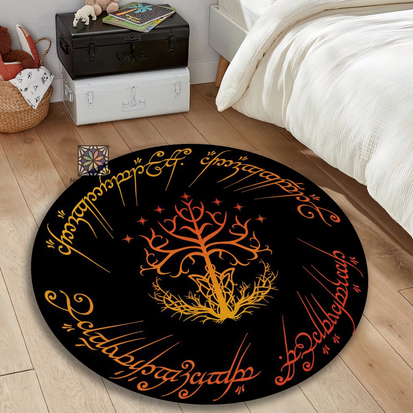 Lord Rug, Fantastic Movie Carpet, The Lord of The Rings Mat, Movie Room Decor, Hobbiton Rug