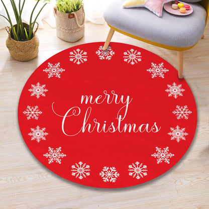 Merry Christmas Rug, Christmas Decor, Xmas Carpet, New Year Rug, Noel Mat, Christmas Gift