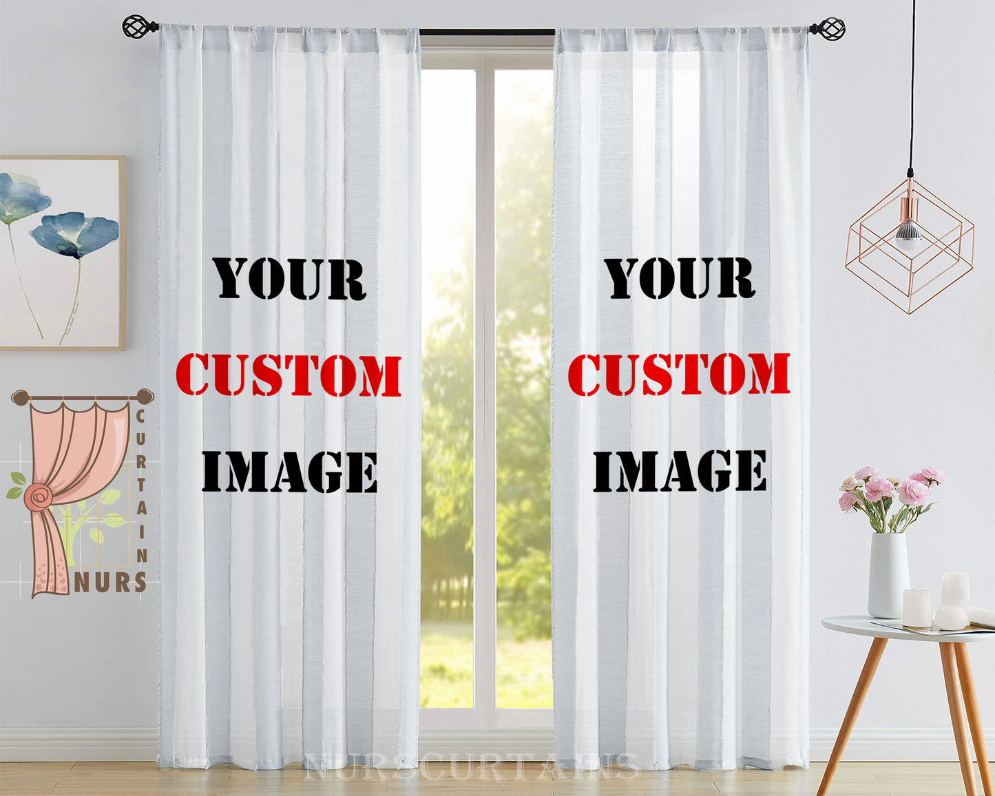 Custom Curtain - Personalized Blackout Curtain