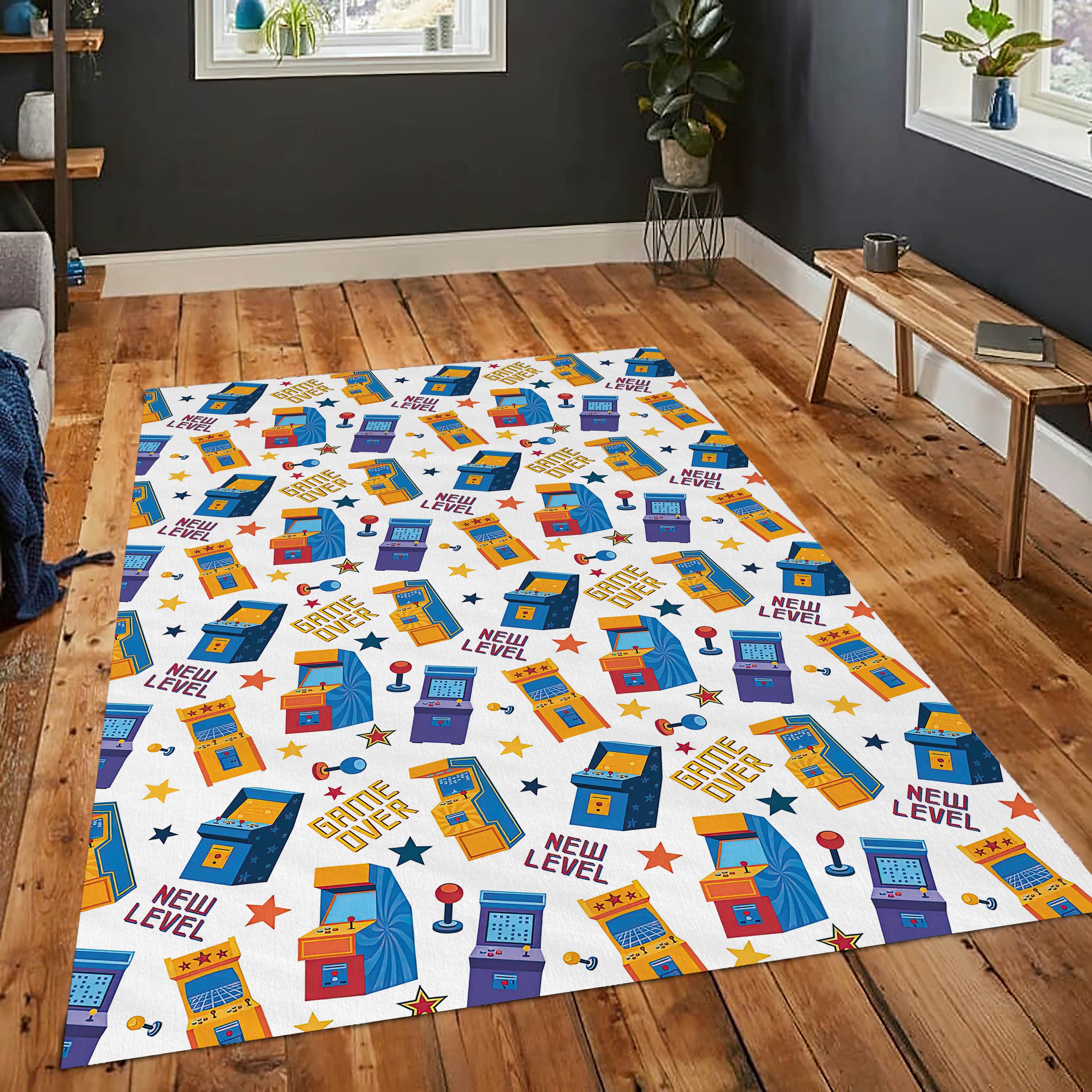 Game Over Rugs Gaming Rugs to Advance Your Play Room – HomeArtStore