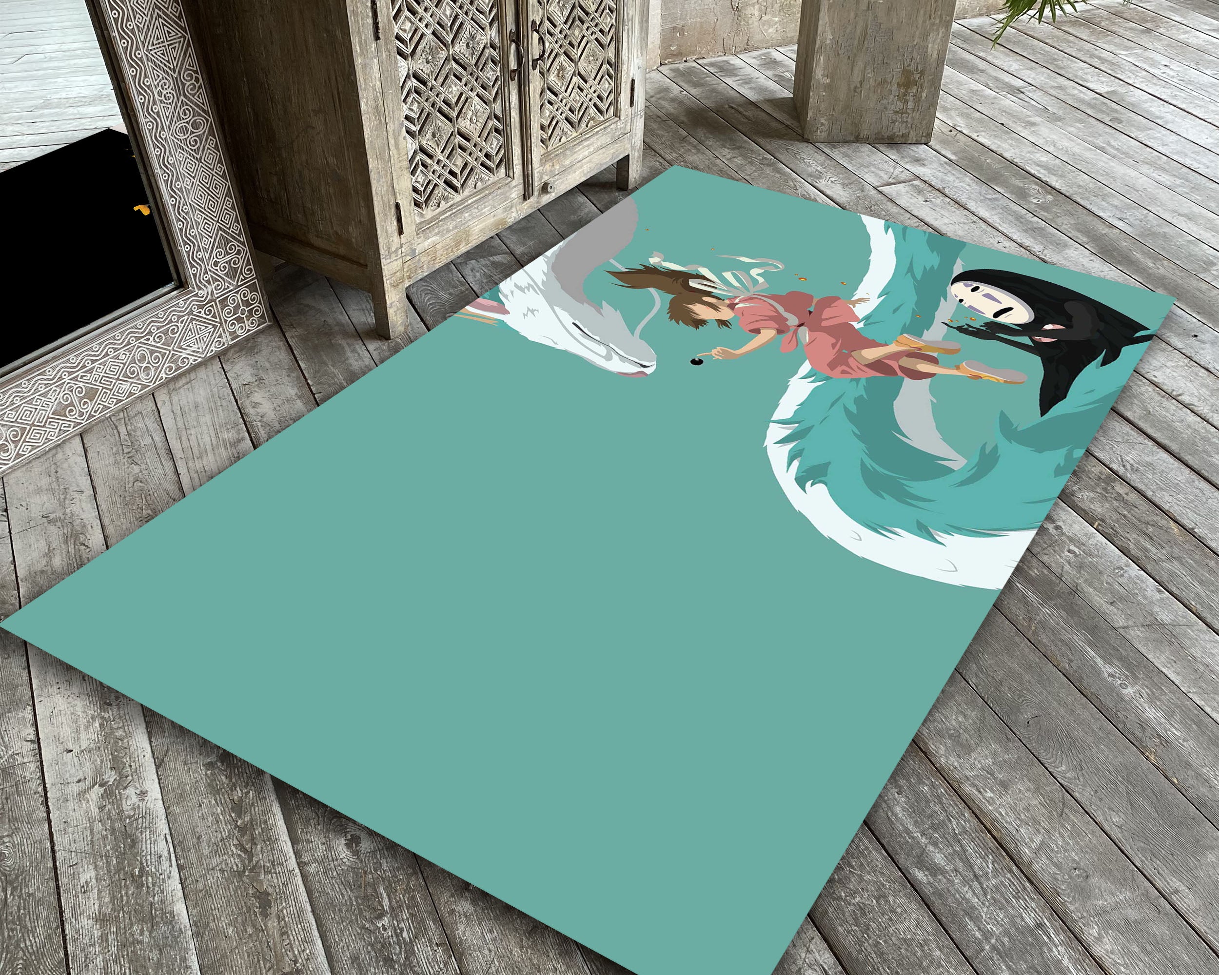 Inosuke Rug HomeArtStore - Anime Rugs - Your Gateway to Anime-Inspired Room