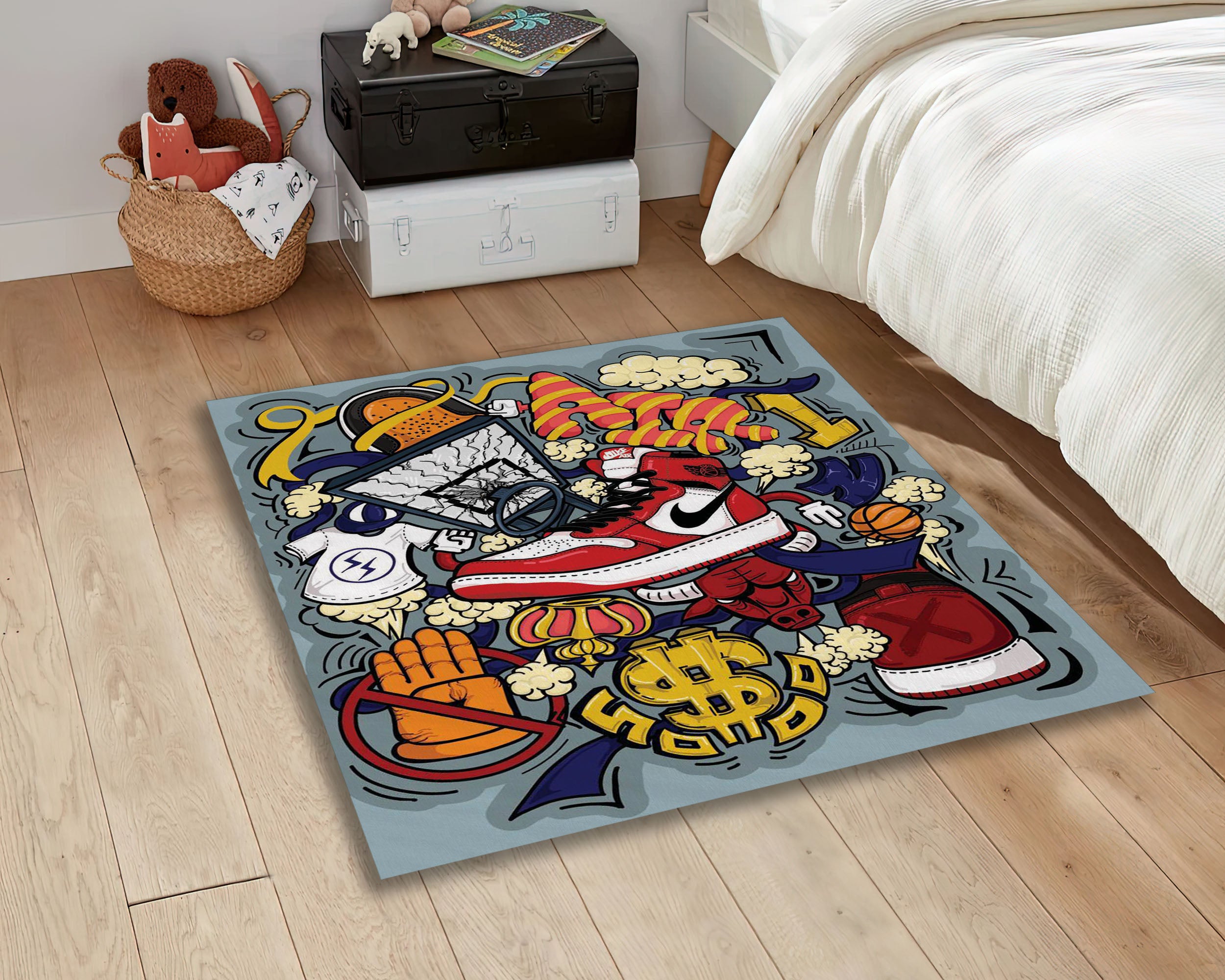 Jumpman Rug Hypebeast Rugs - Elevate Your Space with Streetwear Chic – Page 3 ...